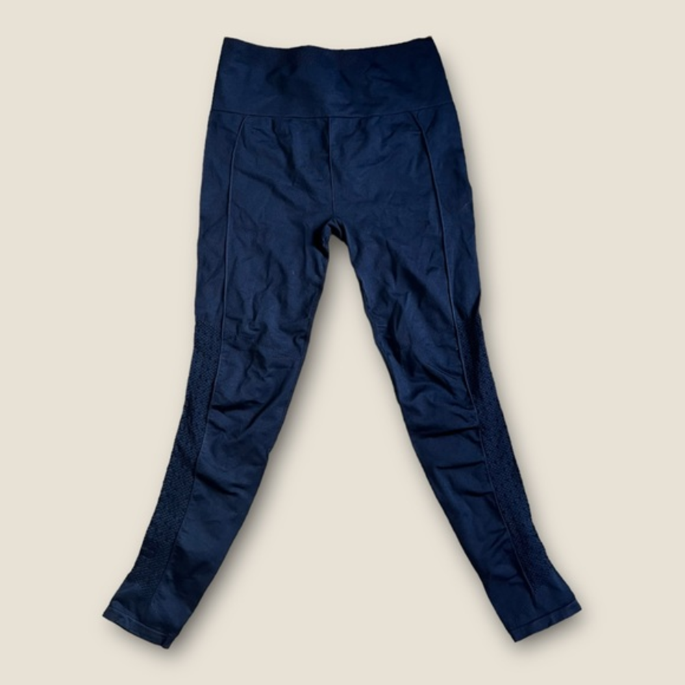 Fabletics‎ Sync Legging Women's S Blue Seamless Perforated READ PLEASE! ✅